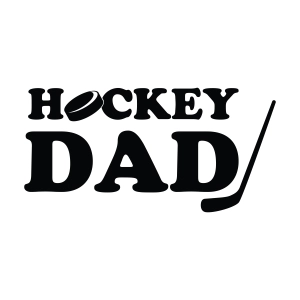 Hockey Dad SVG, Father's Day Cut Files Father's Day SVG