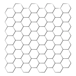 Honeycomb Hexagon Pattern SVG Cut File, Honeycomb SVG Geometric Patterns