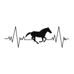 Horse Heartbeat SVG, PNG, JPEG Horse SVG