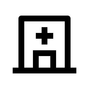 Hospital Icon Transparent SVG & PNG File Icon SVG
