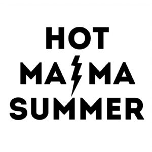 Hot Mama Summer SVG Cut Files, Hot Mama ACDC SVG Summer SVG