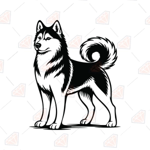 Husky SVG – Husky Dog Cut File