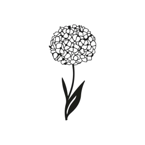 Hydrangeas Flower SVG, Hydrangea Vector Files Flower SVG