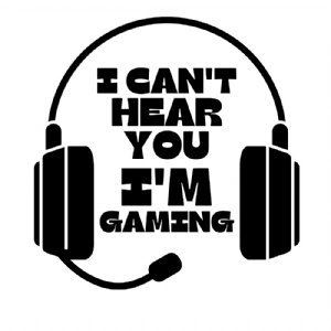 I Can't Hear You I'm Gaming SVG, Funny Gaming Quotes Svg Cut Files Gaming