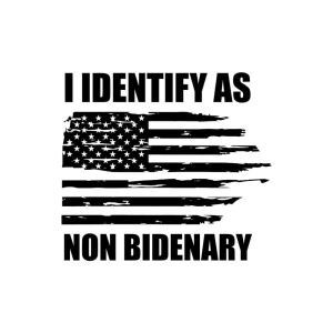 I Identify As Non Bidenary SVG USA SVG