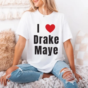 I Love Drake Maye SVG, Patriots Football Football SVG