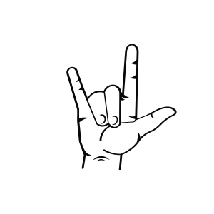 I Love You Sign Language SVG, Hand Sign SVG T-shirt SVG