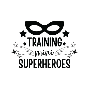 I Teach Superheroes SVG, Training Mini Superheroes SVG Teacher SVG