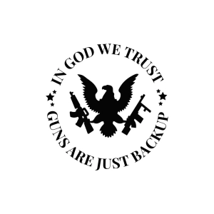 In God We Trust SVG Cut File, USA Eagle SVG USA SVG