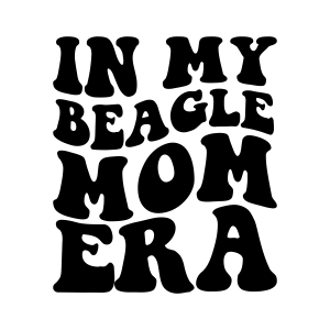 In My Beagle Mom Era SVG, Beagle Dog Mom SVG Dog SVG