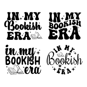 In My Bookish Era SVG Bundle, Bookish SVG Files Bookish SVG