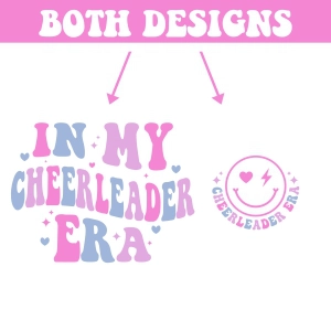 In My Cheerleader Era SVG, Trendy Cheerleader SVG Cheerleading SVG
