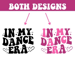 In My Dance Era SVG, Trendy Dance SVG Dance SVG