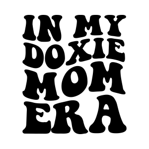 In My Doxie Mom Era SVG, Doxie Mom SVG Cricut Dog SVG