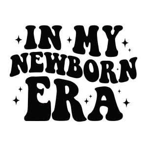 In My Newborn Era SVG, Baby Onesie SVG Baby SVG