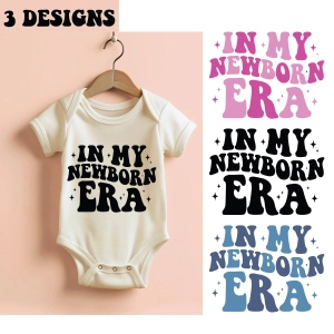 In My Newborn Era SVG Bundle, Baby SVG Baby SVG