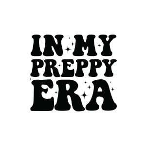 In My Preppy Era SVG T-shirt SVG