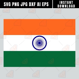 India Flag SVG Svg