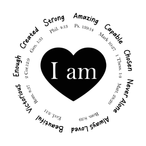 Inspirational Quotes SVG, I'm Strong SVG Instant Download Bible Verse SVG
