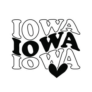 IOWA Shirt SVG, IOWA SVG T-shirt SVG