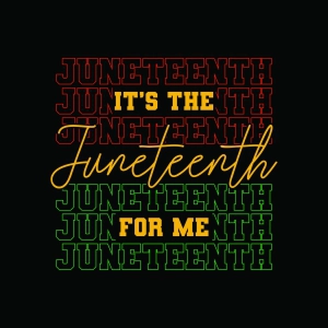 It's The Juneteenth For Me SVG, Juneteenth SVG PNG Black Lives Matter