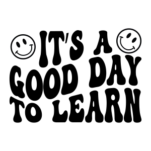 It's A Good Day To Learn SVG, Retro Wavy Teacher SVG Teacher SVG