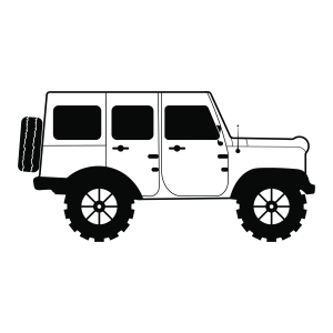 Jeep SVG Files for Cricut, Jeep Cut File Drawings