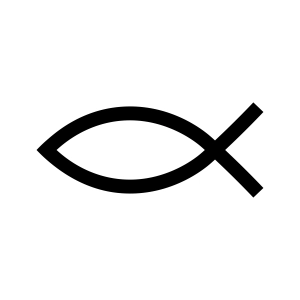 Jesus Fish SVG Cut File Jesus SVG