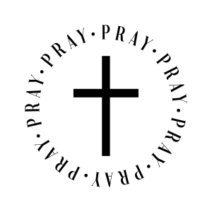 Just Pray SVG, Christian Cross SVG Cut File Christian SVG
