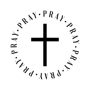 Just Pray SVG, Christian Cross SVG Cut File Cross SVG