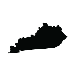 Kentucky SVG, Kentucky State Map Silhouette USA SVG