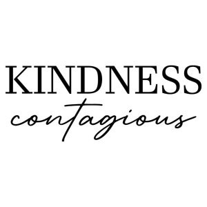 Kindness is Contagious SVG Cut File, Kindness Instant Download T-shirt SVG