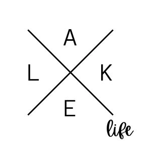 Lake Life SVG, Lake Life Cross Arrow SVG Cut File Camping SVG