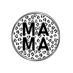 Leopard Mama SVG, Mama Circle SVG Mother's Day SVG