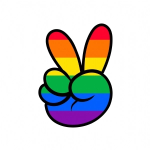 Gay Pride SVG, LGBT Pride Hand PNG Lgbt Pride SVG