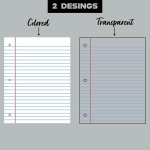 Lined Paper SVG, Lined Notebook SVG School SVG