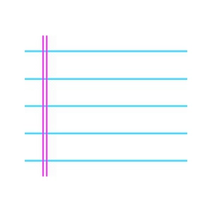 Lined Paper SVG, Notebook SVG School SVG
