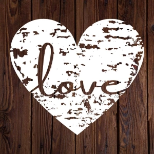 Distressed Heart SVG, Love Heart SVG Love SVG