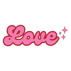 Love with Sparkle SVG, Let Love Sparkle SVG Cut Files Love SVG