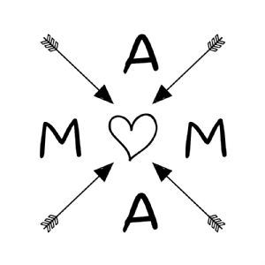 Free Mama and Mom Arrow SVG, Instant Download Free SVG