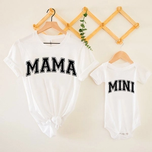 Mama Mini SVG with Varsity Font, Mother's Day SVG File Mother's Day SVG