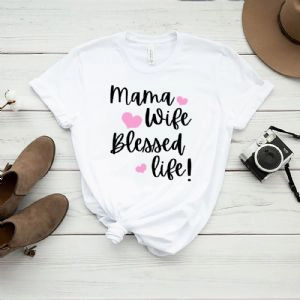 Mama Wife Blessed Life SVG Cut File Mother's Day SVG