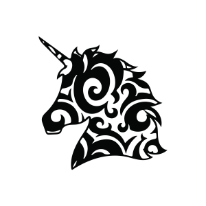 Mandala Unicorn SVG, Instant Download Wild & Jungle Animals SVG