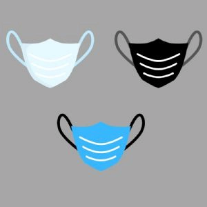 3 Masks SVG Health and Medical