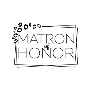 Leopard Matron of Honor SVG, Digital Design Wedding SVG