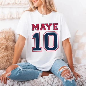 Maye 10 SVG, Patriots Football