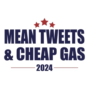 Mean Tweets Cheap Gas SVG, Funny Trump Support SVG USA SVG