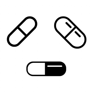 Medicine Capsule SVG, Medicines Vector Files Digital Download Medical Equipment