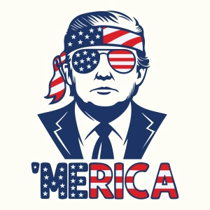 Merica Trump SVG, 4th Of July SVG 4th Of July SVG