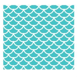 Mermaid Scales Svg Geometric Patterns